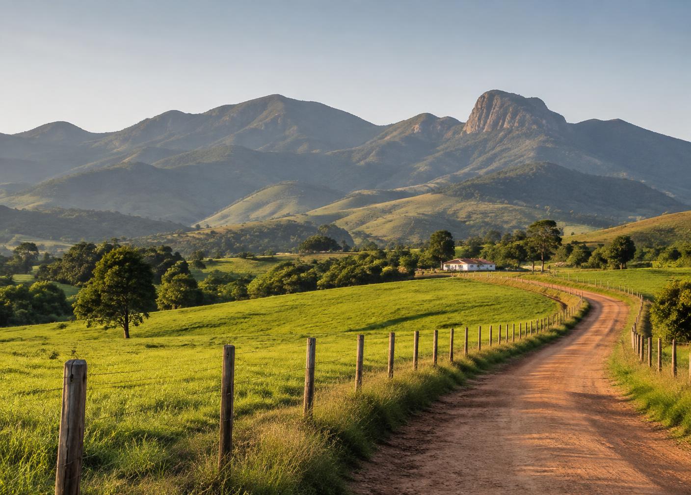 Área rural em Minas Gerais